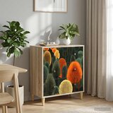  Komoda ZAANDAM Print šume 66 x 36,5 x 75 cm Konstruirano drvo | shoptok.hr
