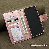 Futrola na preklop bi fold hanman ii za realme C65/ svetlo roze