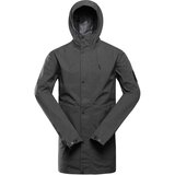 Alpine pro Men's waterproof coat with ptx membrane PERFET black | shoptok.hr