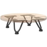  Noge s ukosnicama za stolić za kavu 4 kom. antracit 10 cm puni čelik | shoptok.hr