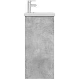  Kupaonski umivaonik s sudoperom Betonska siva 42 x 40 x 84,5 cm | shoptok.hr