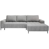 Livetastic KOTNA GARNITURA S POSTELJNO F, siva tekstil | Shoptok.si