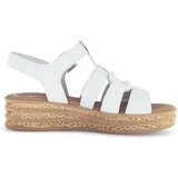 Gabor Sandali & Odprti čevlji 64.552.20 Bela | Shoptok.si
