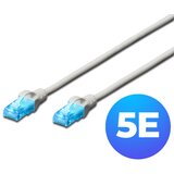 Digitus DK-1512-005 patchcord cat 5e U/UTP CCA 0,5m sivi