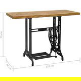 vidaXL Konzolna mizica šivalni stroj 110x40x75 cm | Shoptok.si