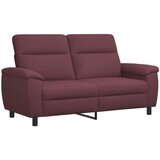  Set sofe 2 pcs Ljubičasta Tkanina - Ljubičasta Jednostruka + Dvostruka (140 cm) | shoptok.hr