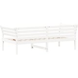  Dnevni krevet bez madraca bijeli 90 x 200 cm masivna borovina | Eponuda.com