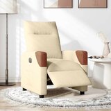 Maison Chic Električni naslanjač - Relax naslanjač krem tkanina, (22062347) | Shoptok.si