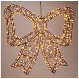  LED spoljašnja božićna dekoracija 720xLED/6W/230V 46 cm IP44 topla bela mašne/crna | Eponuda.com