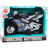  Trkaći motor za igru sa zvučnim i svjetlosnim efektima - crno/plavi | shoptok.hr