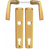 Madras doo Beograd Kvaka MODERN za drvena vrata CILINDAR, srebrna BANE (1600.08.218) | ePonuda.com