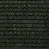 Balkonski zastor tamnozeleni 120 x 500 cm HDPE - Tamnozelena 120 x 500 cm | shoptok.hr