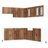  11 kosov kuhinjska omarica Porto starinski les inženirski les, (21732124) | Shoptok.si