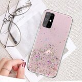 Nillkin Silikonski ovitek z bleščicami SPARKLE za iPhone 12 Pro Max - roza | Shoptok.si