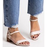 D/CEO Black sandals on a block heel Millo | Shoptok.si