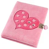 agenda - mallo, snuggly lockable, pink