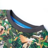  Dječja topla majica starinska petrol plava boja 104 | shoptok.hr