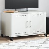 vidaXL TV ormarić bijeli 68 x 39 x 43,5 cm hladno valjani čelik Cijene