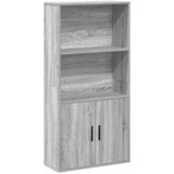 Maison Chic Knjižna omara - Knjižni regal siva sonoma 60x24x120 cm inženirski les, (21726078) | Shoptok.si