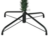 vidaXL Umjetna jelka s pantenom i pahuljicama Zelena i bijela 180 cm | shoptok.hr