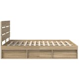  Konstrukcija postelje Sonoma 140 x 200 cm Masivno borovo les, (5000102934) | Shoptok.si