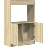  Visoka komoda boja hrasta sonome 63x33x100 cm konstruirano drvo | shoptok.hr