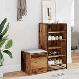 vidaXL Škatla za predal iz starega lesa 40,5x40x40 cm | Shoptok.si