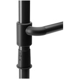 Umbra Jeklen paravan z zaveso z nastavljivo dolžino 66 cm Anywhere – | Shoptok.si