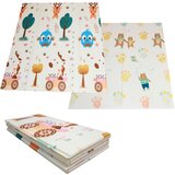 Monkey Gym Zložljiva podloga igralna za otroke 150x180x1cm - narava/medvedi, (5000077189) | Shoptok.si