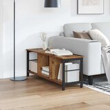 vidaXL Polica Staro drvo 102 x 32 x 40,5 cm Konstruirano drvo | shoptok.hr