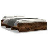 vidaXL Okvir za krevet boja hrasta 140x190 cm konstruirano drvo Cijene