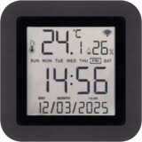 Home Daljinski upravljač, mjerač temperature i vlage, sat, LCD, HSTHR, Crni | Eponuda.ba