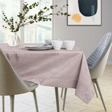 AmeliaHome traka za stol Vesta s man&amp;scaron;etom 40x120 cm, puderasto roza Slike