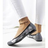 Gemre Silver polka dot ballet flats Marlin | ePonuda.com