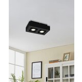 Eglo 31063 - LED spot svetiljka MENDOZA 2xLED/4,7W/230V 3000K crna | Eponuda.com