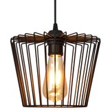  Luster na sajli TORRI 1xE27/15W/230V prečnika 23 cm crne boje | Eponuda.com