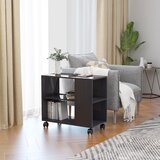 vidaXL Bočni stolić sjajni sivi 70 x 35 x 55 cm od konstruiranog drva Cijene