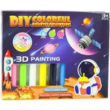  3D set za slikanje inspiriran svemirom - 12 elemenata | Shoptok.si