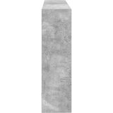  Zidna polica Zidna montaža Betonska siva 95 x 20 x 69 5 cm - Betonska siva | shoptok.hr