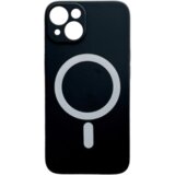  Silikonska futrola Magnetic za iPhone 15, Crna Cene
