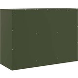 vidaXL Komoda maslinastozeleni 99 x 39 x 73 cm čelična | shoptok.hr