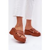 Boto Women's Platform And Wedge Sandals Camel Nelithraea | Shoptok.si