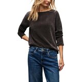 Street One Puloverji Cosy u-boat neck shirt 323839 Kostanjeva Cene