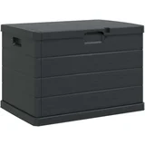 Kutija za pohranu u vrtu Antracit Plastika 77.5 x 54.5 x 53 cm