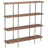 Ellos Home Regal u dekoru oraha u tamnoj prirodnoj boji 120x120x30 cm Lyllo – Cijene