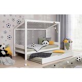MID.YOU Raztegljiva Postelja Soccer, Bela, Pravi Les, 90x200cm | Shoptok.si
