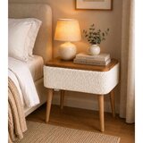 Hanah home noćni ormarić Nova, beli Cene