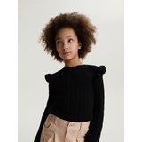Reserved - Rupičasti džemper - crno | shoptok.hr