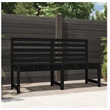 Vrtna klupa crna 157 5 cm od masivne borovine | shoptok.hr