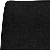  Klupa crna 100 x 75 x 76 cm od tkanine | Eponuda.com